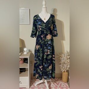 Maxi floral dress
